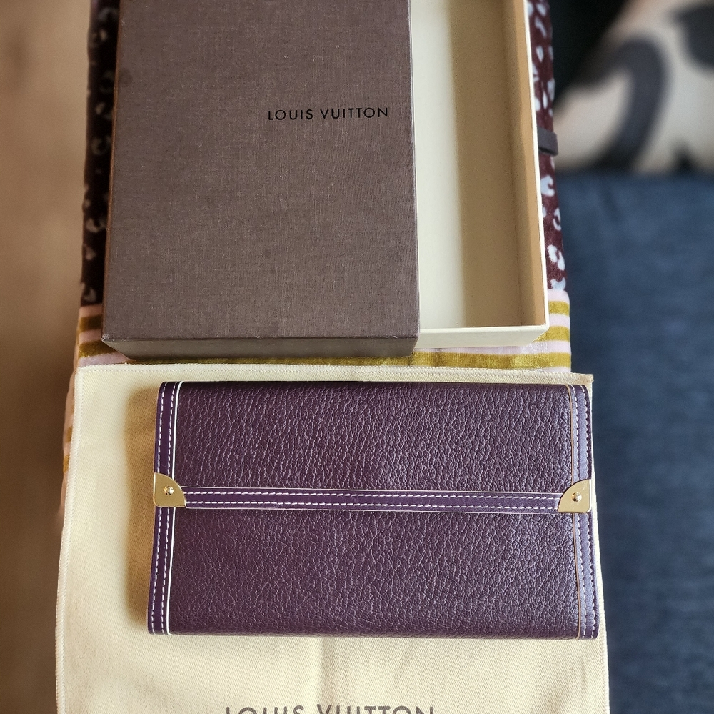 Louis Vuitton checkbook wallet